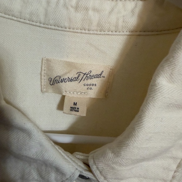 Universal Thread Off-White Utility Jacket - Picture 3 of 3